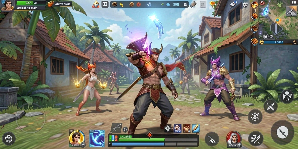 Tampilan menarik dari gameplay 33ZK dengan strategi yang menegangkan.