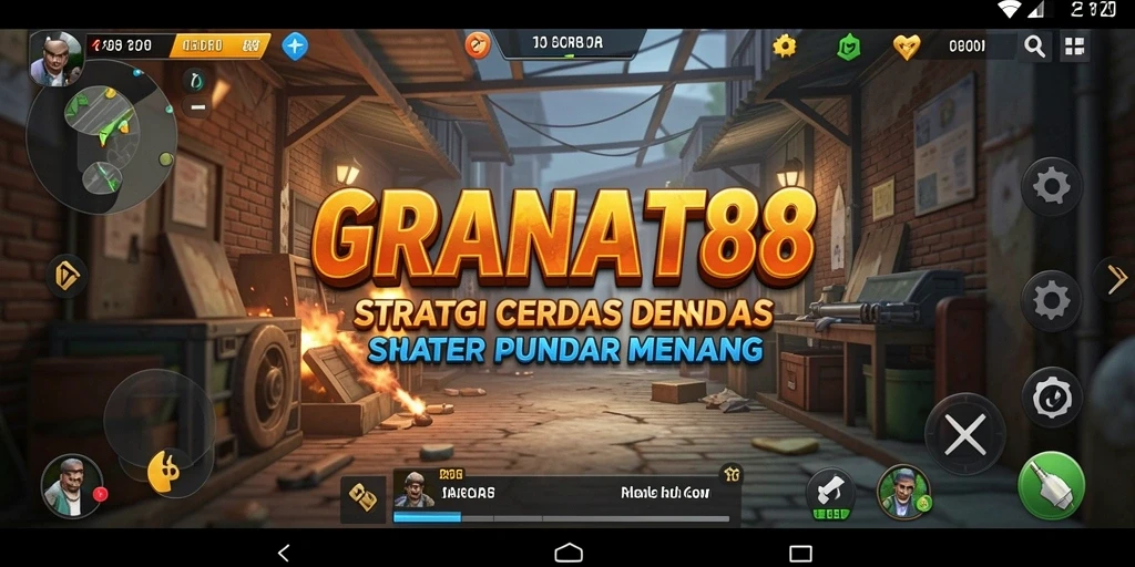 Gambar menampilkan aksi seru dalam GRANAT88 dengan strategi yang mendetail.