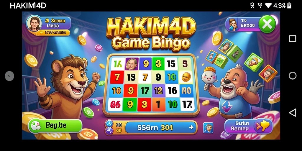 Gameplay HAKIM4D yang menarik dan menghibur.