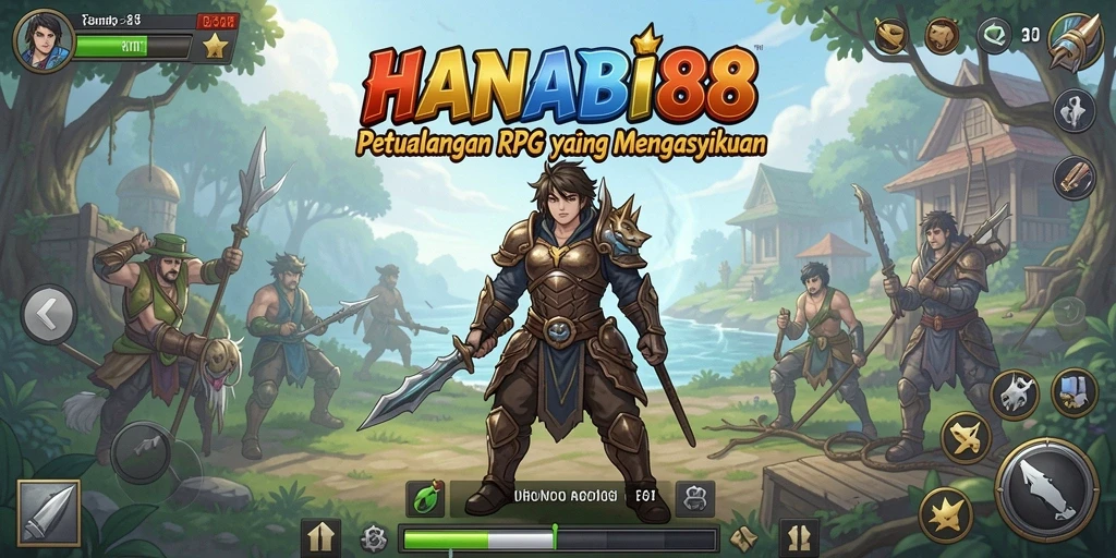Tangkapan layar menampilkan aksi gameplay RPG yang mendebarkan