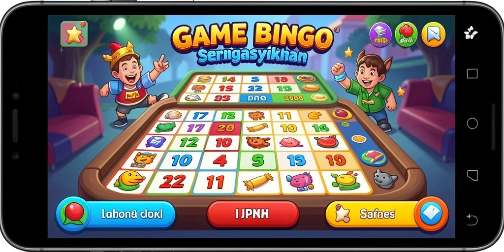 Screenshot ID098 menampilkan gameplay Bingo yang menarik dan seru.