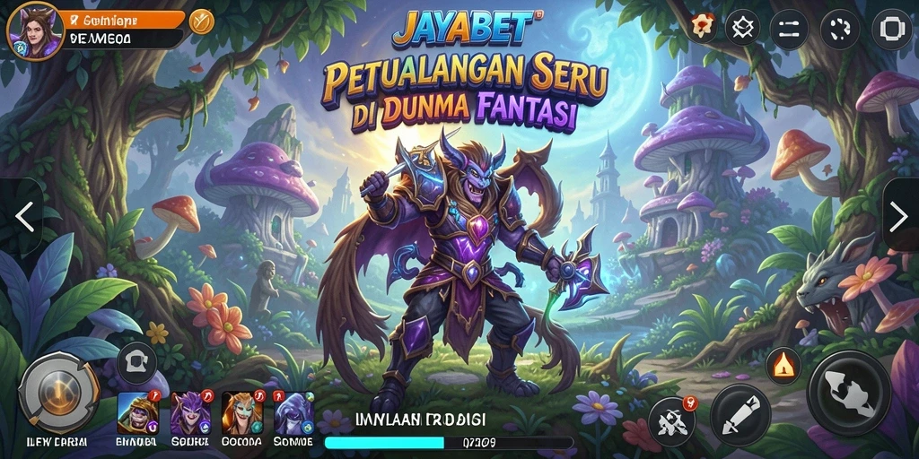 Gameplay JAYABET yang penuh petualangan dan eksplorasi menarik.