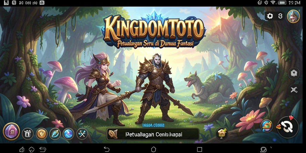 Tampilan gameplay yang menakjubkan dari KINGDOMTOTO.