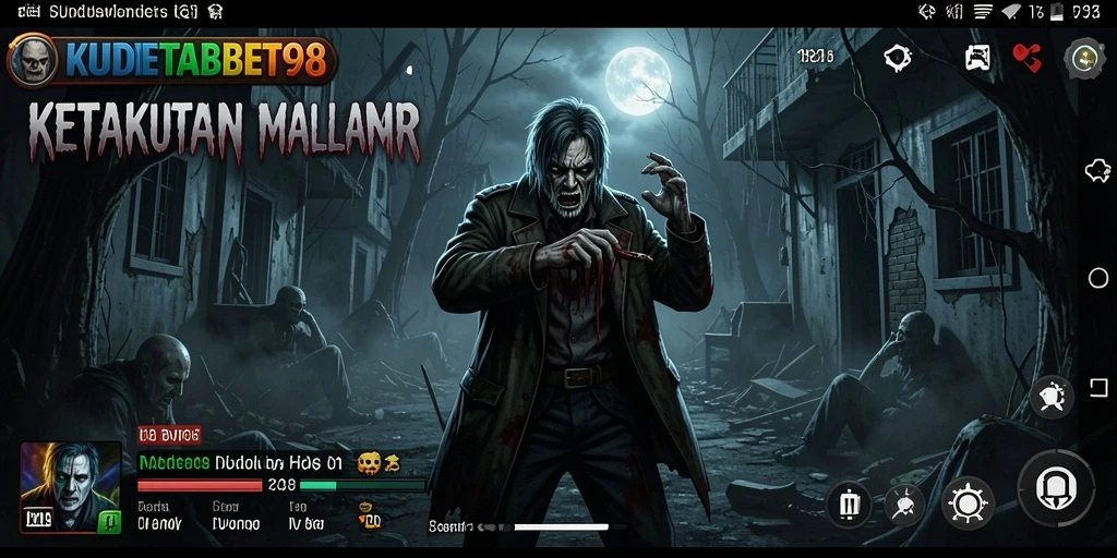 Tampilan menakutkan dari gameplay KUDETABET98 yang kaya akan ketegangan.