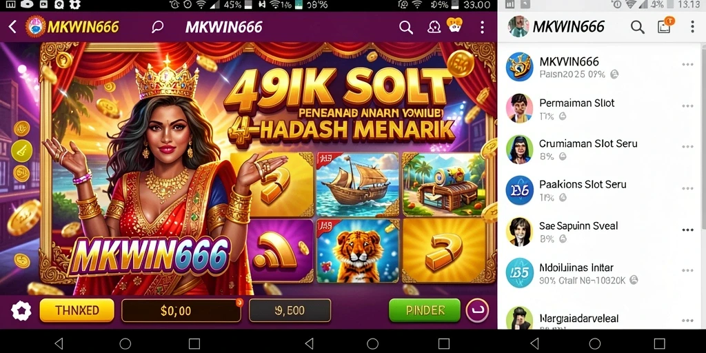 Screenshot gameplay MKWIN666 dengan tampilan menarik dan wahana Slot yang seru.