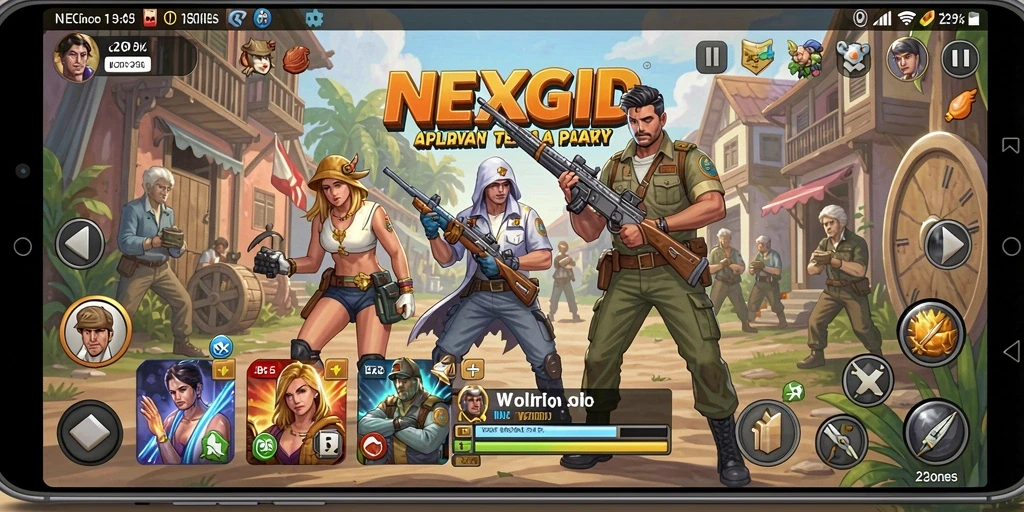 Screenshot NEXGID menampilkan antarmuka aplikasi yang memudahkan penggunaan Utility.