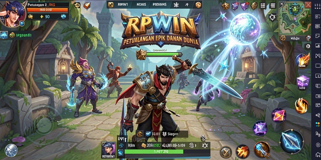 Tangkap momen seru dari gameplay RPG di RPWIN1.