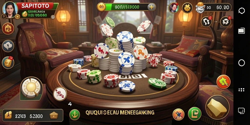 Tampilan gameplay seru SAPITOTO dengan interaksi pemain.